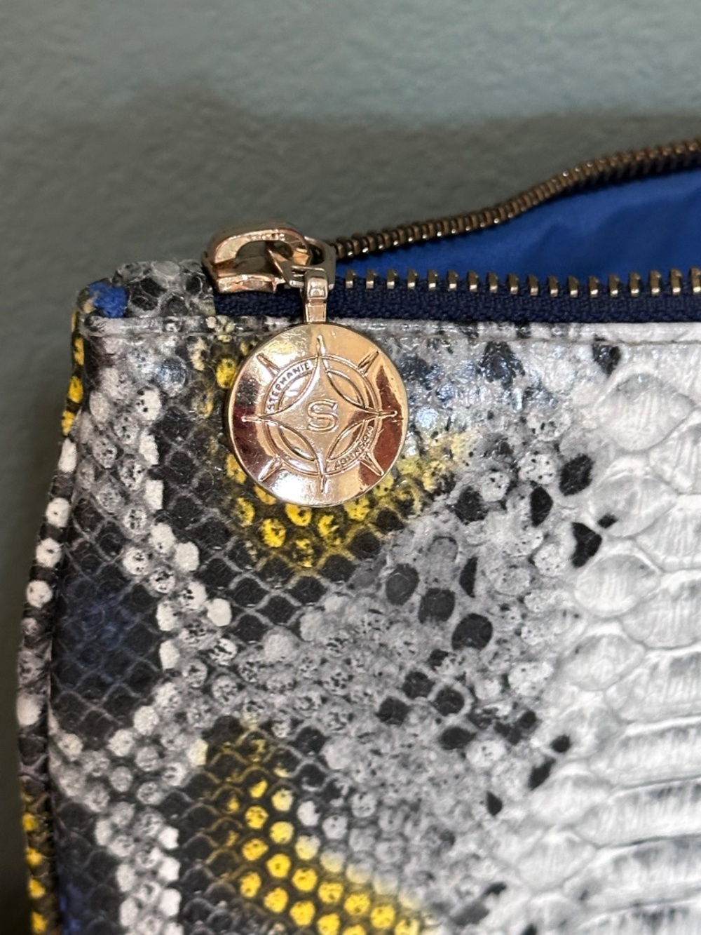 Stephanie Johnson Java Large Flat Clutch-Pouch Bag - Picture 6 of 8